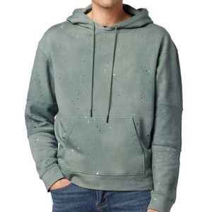 Hudson Moto Confetti Hoodie Green/Grey